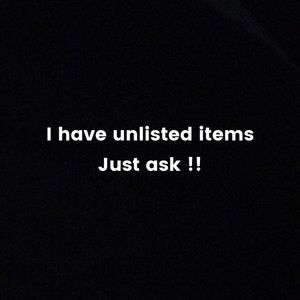 Unlisted items